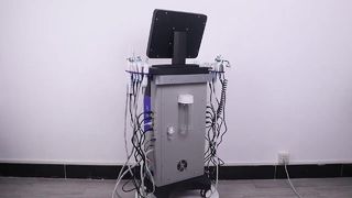 Vertical Hydro 14 in 1 Dispositivo di dermabrasione per la cura del viso con peeling a micro corrente
