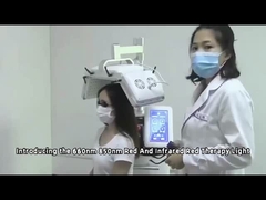 660nm Diode Hair Growth Machine Laser Therapy Machine HR208 1 anno di garanzia