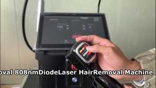 Macchina per la depilazione laser a diodi 808nm con peeling al carbonio Pico Laser Nd Yag