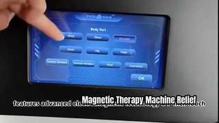 ポータブル 2000 ワット電磁療法 PEMF 磁気理学療法マシン