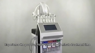 10in1 Hydro Oxygen Machine Trattamento a freddo Cura della pelle Rf Ultrasuoni Pulizia profonda